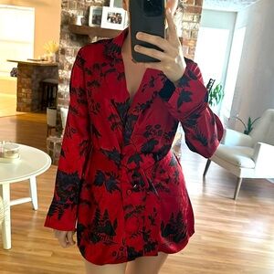 Zara floral blazer/ dress